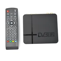 HD DVB-T2 Digital TV Terrestrial Receiver Set-top Box with Multimedia Player H.264/MPEG-2/4 Compatible with DVB-T for TV HDTV