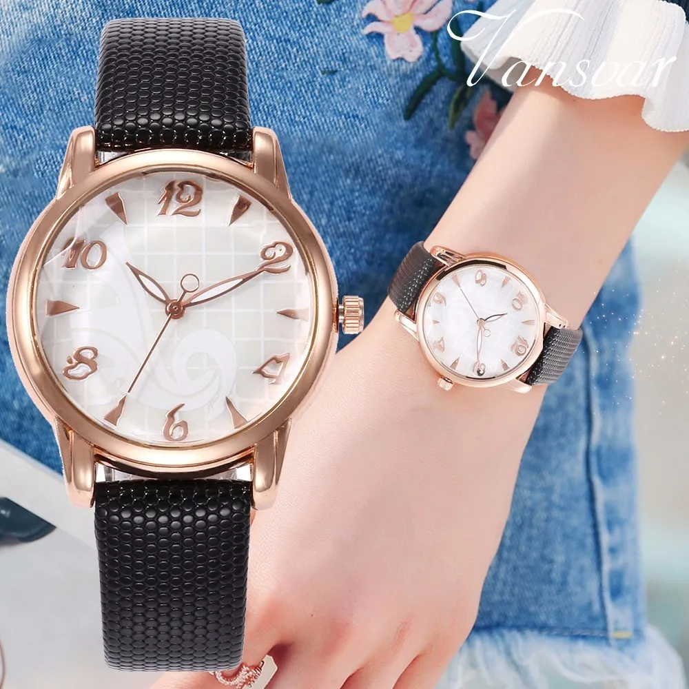 

Drop Shipping Women Simple Dial Wristwatches Casual Fashion Luxury Leather Strap Quartz Watch Clock Relogio Feminino