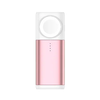 

Applicable To Apple Watch Wireless Charging 5200Mah External Battery Magnetic Absorption Wireless Charger For Iphone X 8 Plus