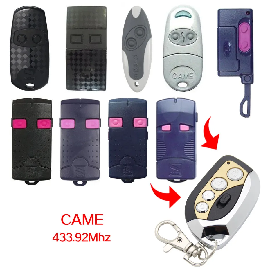 

CAME TOP432EV TWIN2 T432S TAM432SA TOP432M TOP432A Remote Control 433.92MHz CAME 433MHz door remore control