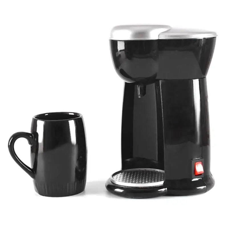 

300W Multi-use cafetera Home office Mini Single Cup Drip Coffee Makers Electric Automatic Espresso Coffee Machine UK Plug