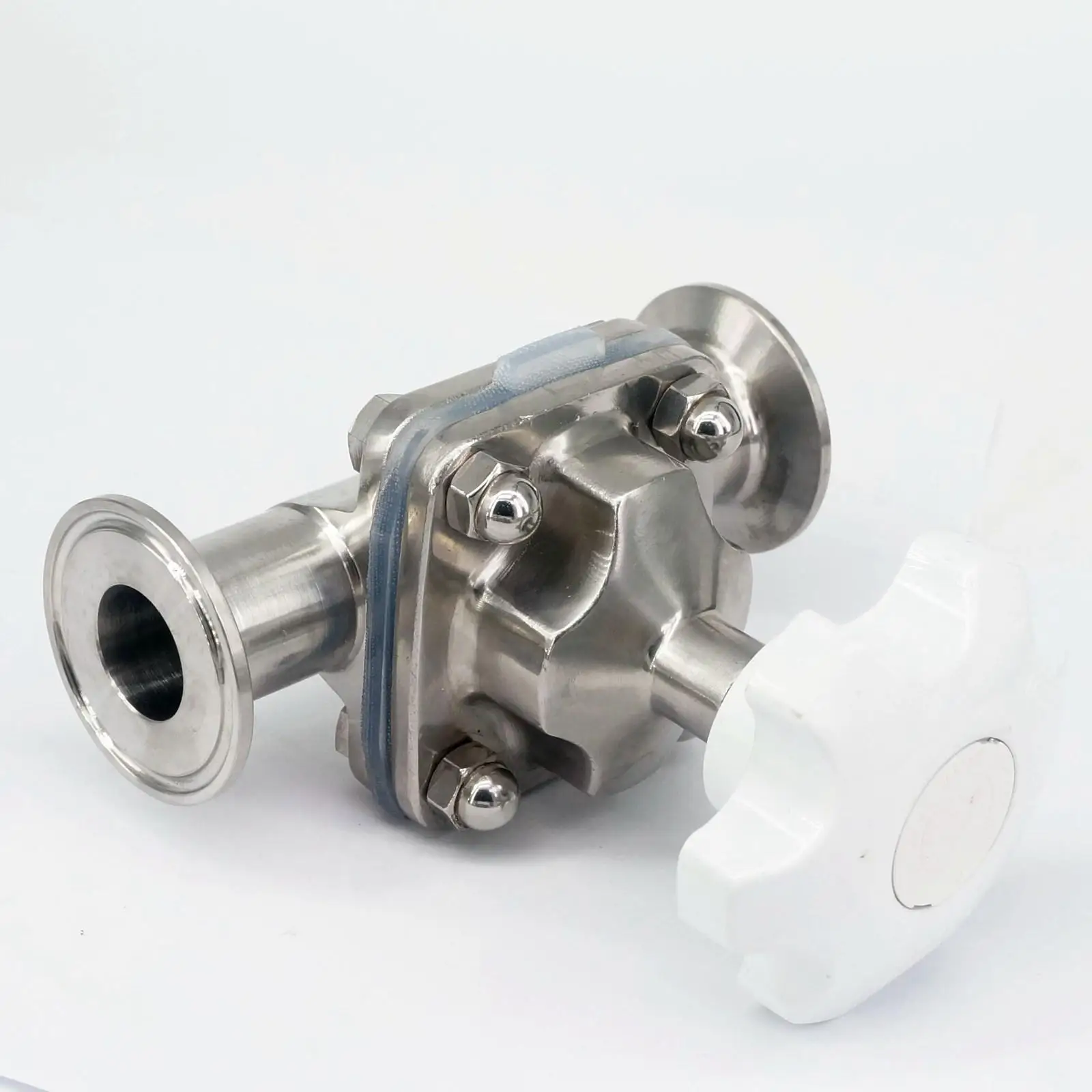 1 25mm 316 Stainless Steel Sanitary 1.5 Tri Clamp Diaphragm Valve Brew