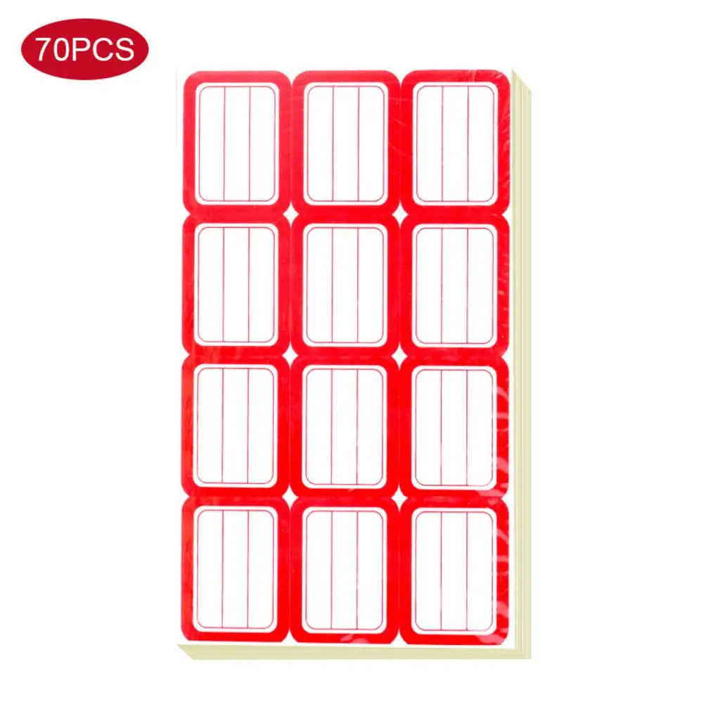 

Tag Label Paper Sticker Self-adhesive Hand Written Price Take Sticker Blank Marking Posted File Envelope Bottle White Rectangle