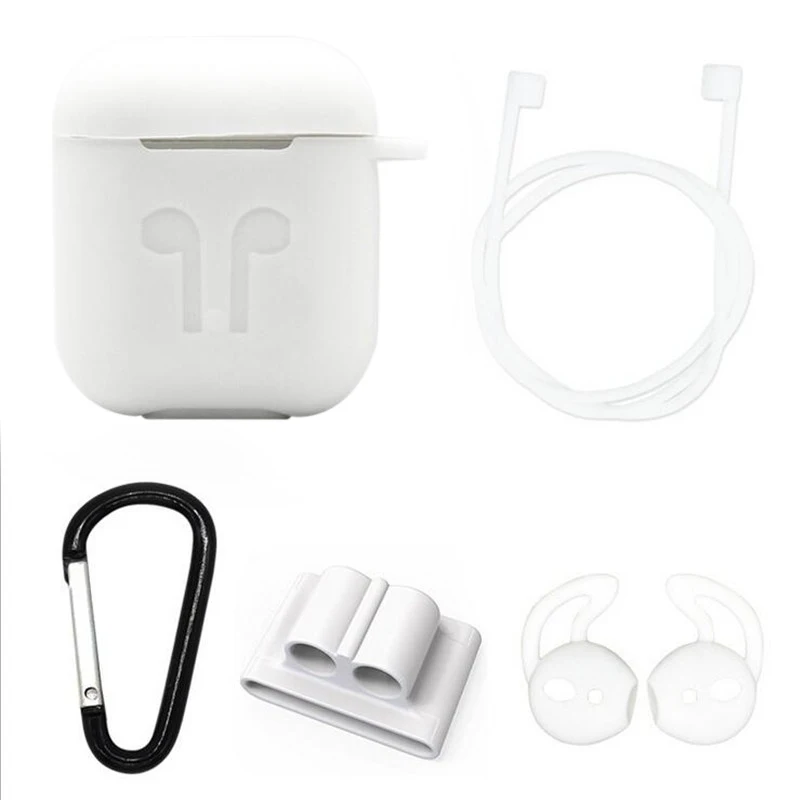 

5Pcs/Set Silicone Wireless Bluetooth Earphones Case For Apple I10 I12 Tws Earbud Earphone Accessories Protective Cover
