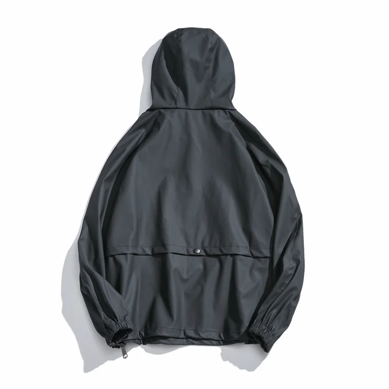 #2526 PU Biker Faux Leather Jacket Men Front Pocket Windbreaker Plus Size 5XL Hip Hop Coat Men Streetwear Jackets With Zipper #2526 PU Biker Faux Leather Jacket Men Front Pocket Windbreaker Plus Size 5XL Hip Hop Coat Men Streetwear Jackets With Zipper