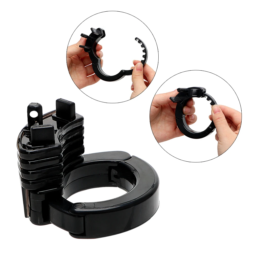  OLO Electric Shock Penis Cock Cage Male Chastity Device Cock Ring with Electric Host Medical Themed