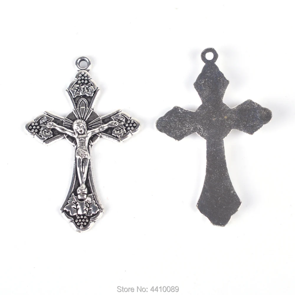 Цинковый сплав католическое Распятие религиозный Розарий Ожерелье крест кулон