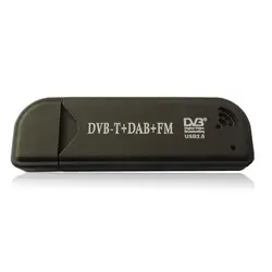 USB2.0 dab fm DVB-T RTL2832U R820T2 SDR RTL-SDR Dongle Придерживайтесь цифровой ТВ-тюнер приемник ИК-пульт дистанционного управления с антенной