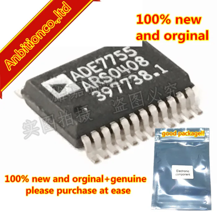 

10 шт., 100% новые и оригинальные ADE7755ARS ADE7755 SSOP24 в наличии
