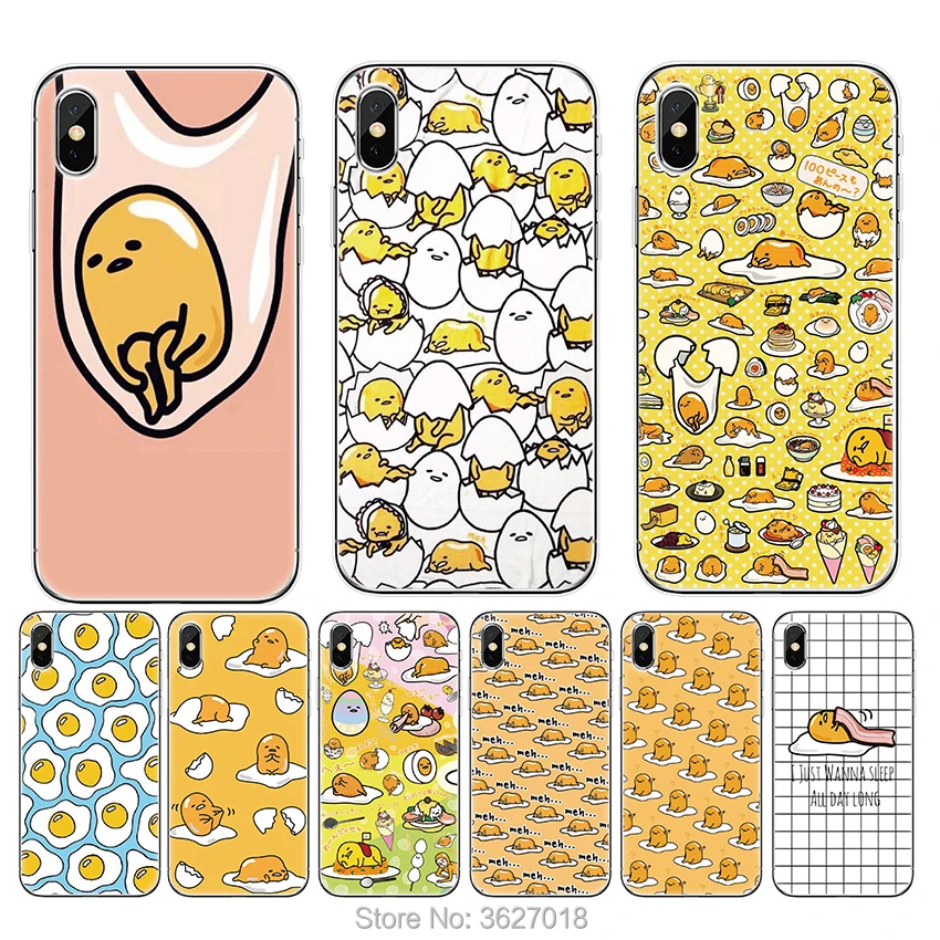 

Case For Motorola Moto G7 G6 G5 plus Z3 Z4 E5 G6 play p30 note One power Soft Silicone TPU cute egg Phone Cover