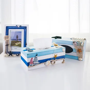 

Household items, Mediterranean style room, office decoration, tissue storage box, children's gifts
