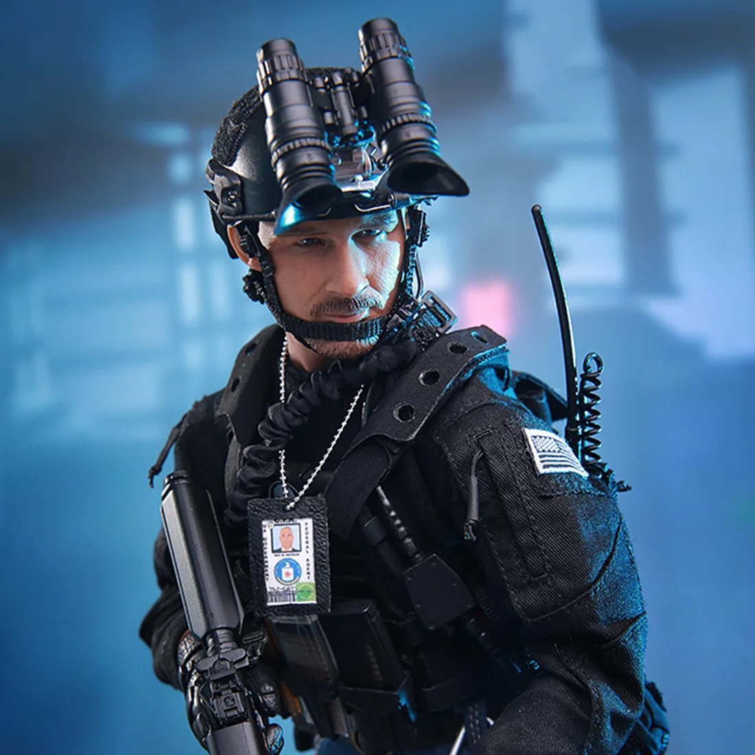 

1/6 Scale CIA Armed Agents Male Soilder Action Figure Set with Whole Set Suit Equipment 12" Military Model Set for Fans 2019
