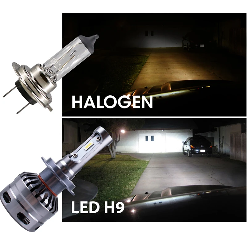 CARLitek h 11 led 24V лампа для грузовика головной светильник H8 H11 H9 Camions Лампа 6000K 16000LM