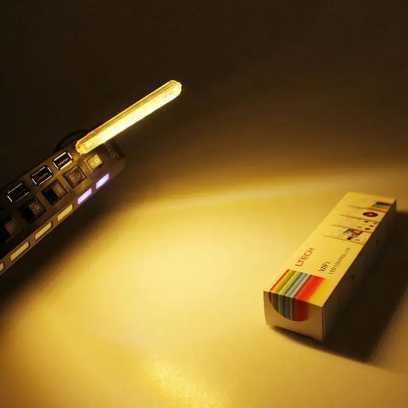 Портативный мини-usb, лампа питания 8 светодиодный ночник лампа 5 в теплый/чистый белый свет для внешний аккумулятор для компьютера ноутбука#30