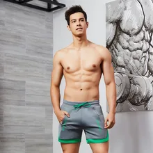 Быстрый сухой мужские шорты Спорт Фитнес, тренажерный зал Рабочий Гибридный домашние шорты быстросохнущая Повседневное Для мужчин шорты больших размеров