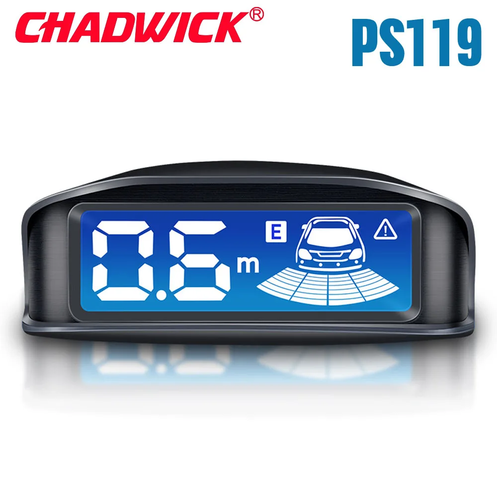 Lcd Display Car Parking Sensors 4 Radars Real Audio Sound Dual Core Car