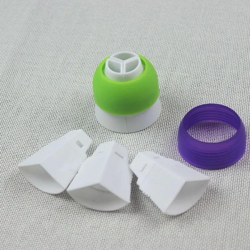

1Pcs Cream Coupler 3 Color Russian Tips Nozzle Converter Icing Piping Bag Cake Pastry Tool Cake Decorating Tools