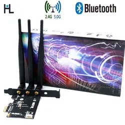 BCM943602CS bcm94360CS2 BCM943224PCIEBT2 Беспроводной Wi-Fi и bluetooth-адаптер 4,0 модуль платы PCI E 1X адаптер для хакинтош apple