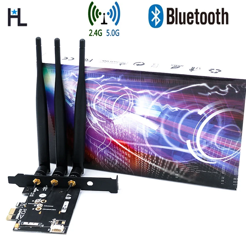 Bcm943602CS bcm943224PCIEBT2 беспроводная карта модуля WiFi Bluetooth 4 0 к pci e 1x адаптер для hackintosh apple
