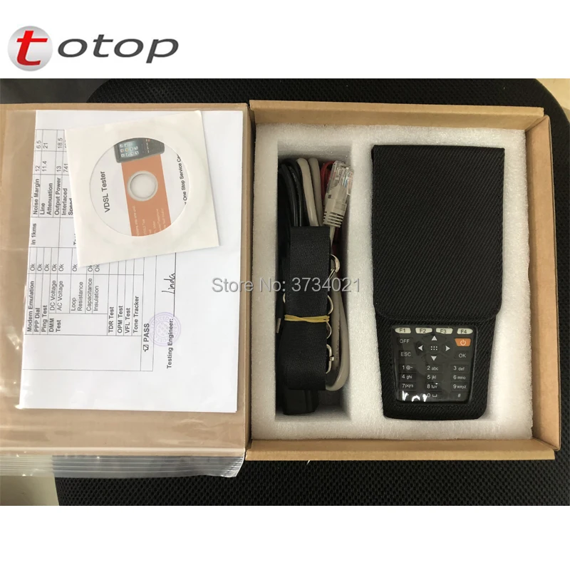 TM-600 TOVC VDSL VDSL2 Tester ADSL WAN & LAN xDSL Line Test Equipment with DMM and Tone Tracker Function | Коммуникационное