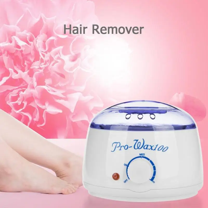 Professional Warmer Wax Heater Mini Spa 500cc Paraffin Wax Warmer Heater Hair Remover Tool Body Depilatory with 20g Wax Beans
