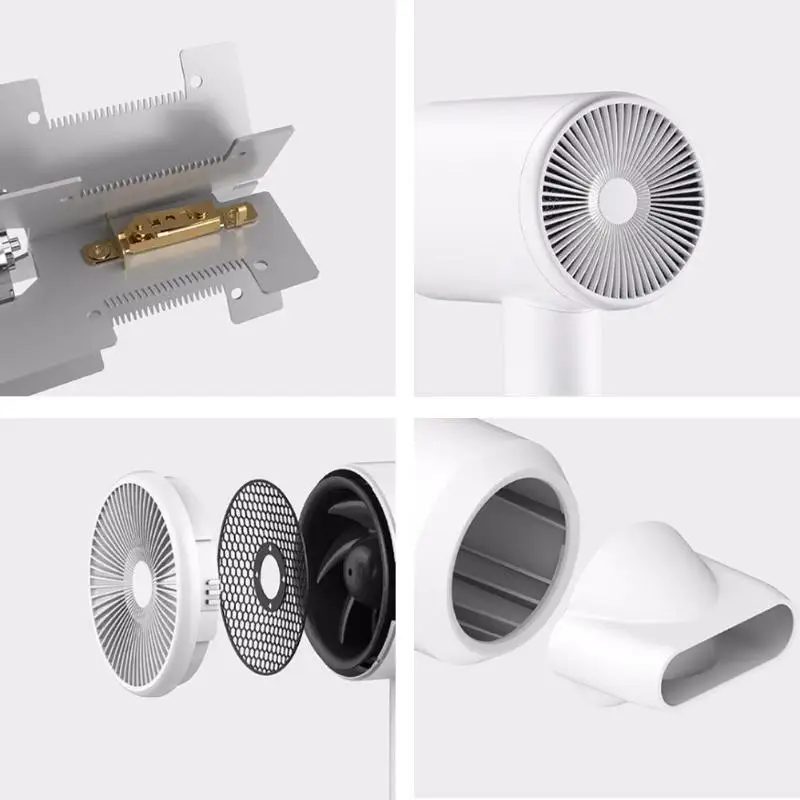 Xiao mi zhiabi HL3 фен mi ni Портативный анион электрический фен 1800 Вт 2 скорости температуры mi фен для путешествий домашний комплект