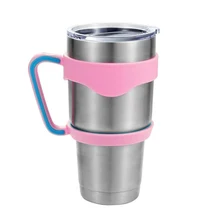 Портативная бутылка для воды, кружки, ручка для чашки, кружка Yeti Rambler, держатель для чашки, 30 унций, подходит к Рождеству, подарок на свадьбу