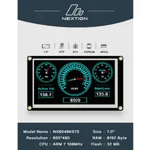 Nextion Enhanced NX8048K070-7,0 ''HMI сенсорный дисплей USART TFT lcd модуль
