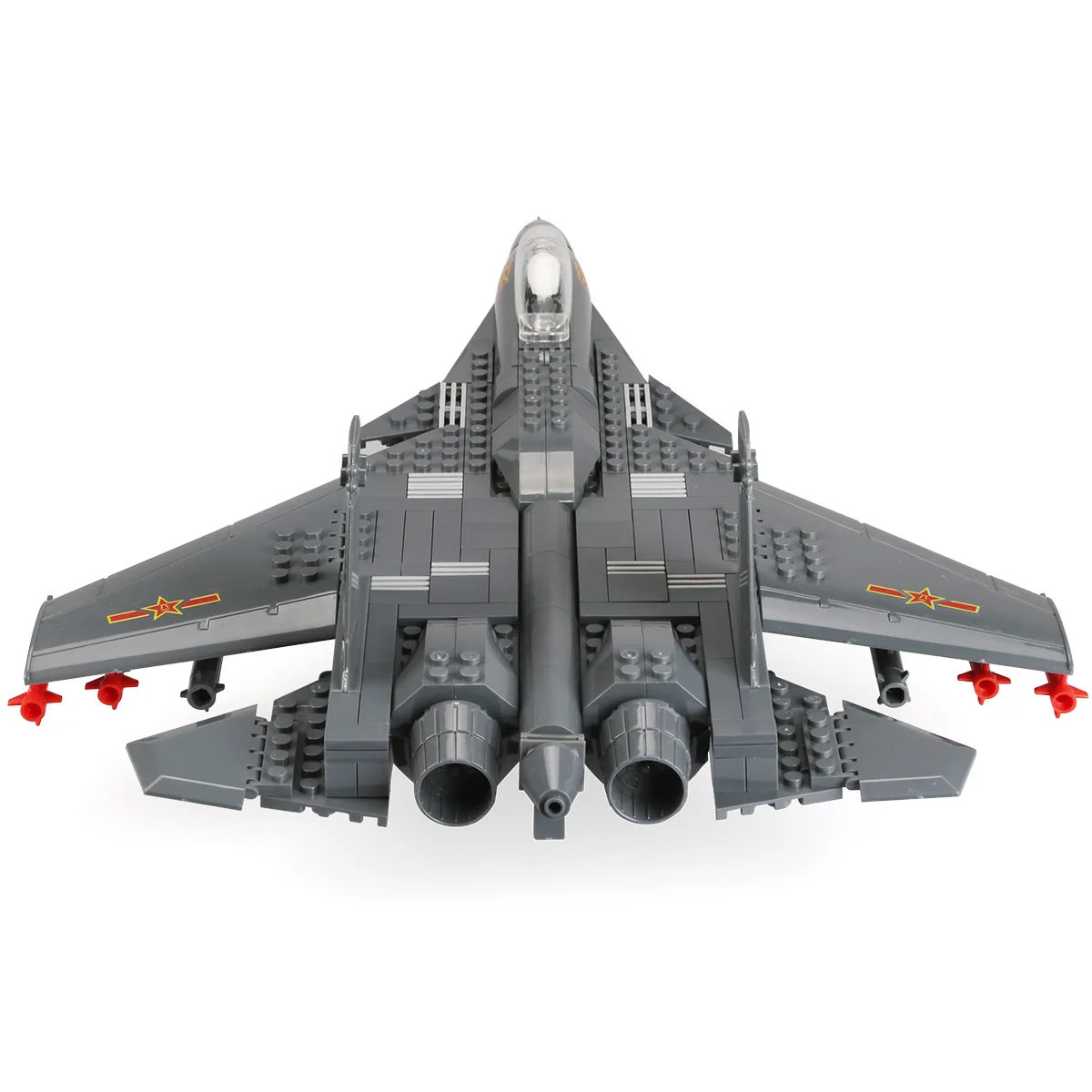 

Small Particles Military Parade Aircraft Model Assembly Building blocks For Boys SIY Educational Toy