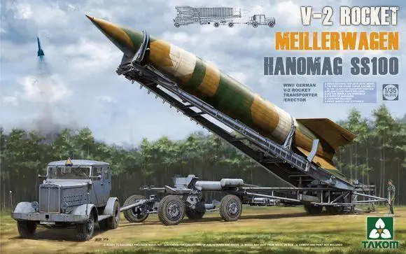 

Takom 1/35 2030 German V-2 Rocket Meiller Wagen Hanomag SS100