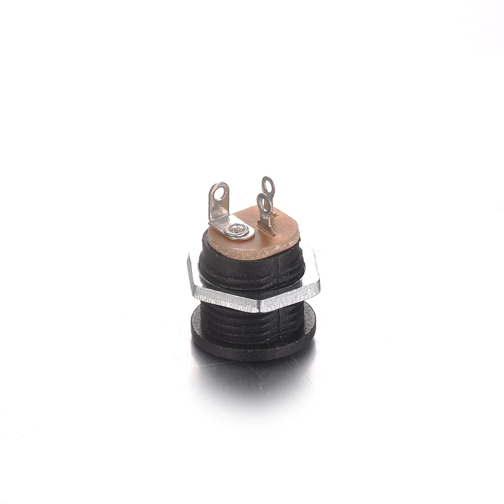 

5pcs DC 30V 0.5A 5.5*2.1mm Less Than 0.03ohm Female Power Supply Jack Socket Plug Female Jack Plug Suited for DC Male Connector