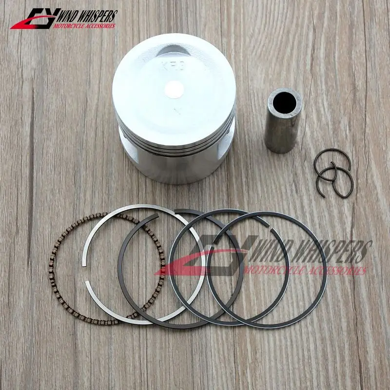 Комплект колец KR3 для мотоцикла 53 мм поршень 15 Honda CA250 DD250 CBT250 CA DD CBT 250 250cc|Поршни и