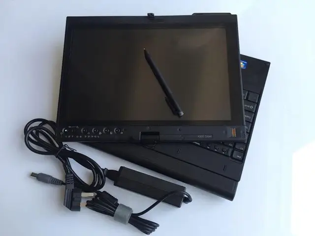 Best Price car diagnostic laptop For lenovo thinkpad x200t touch screen used computer best price with battery without hdd