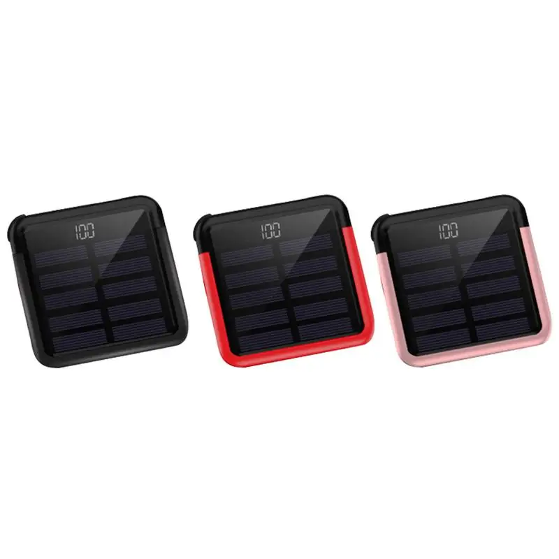 

Solar Mini Power Bank 5000 mAh Super Thin Polymer Mobile /Adapter/Solar Blanking/Portable Source/Mobile Power Supply