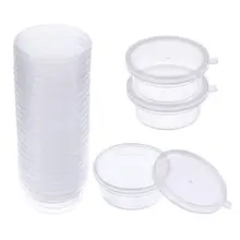 1/24 шт./компл. коробка для хранения Снежная грязевая пена мяч упаковка герметичный зеленый пластик с крышками контейнеры одноразовые кухонные принадлежности