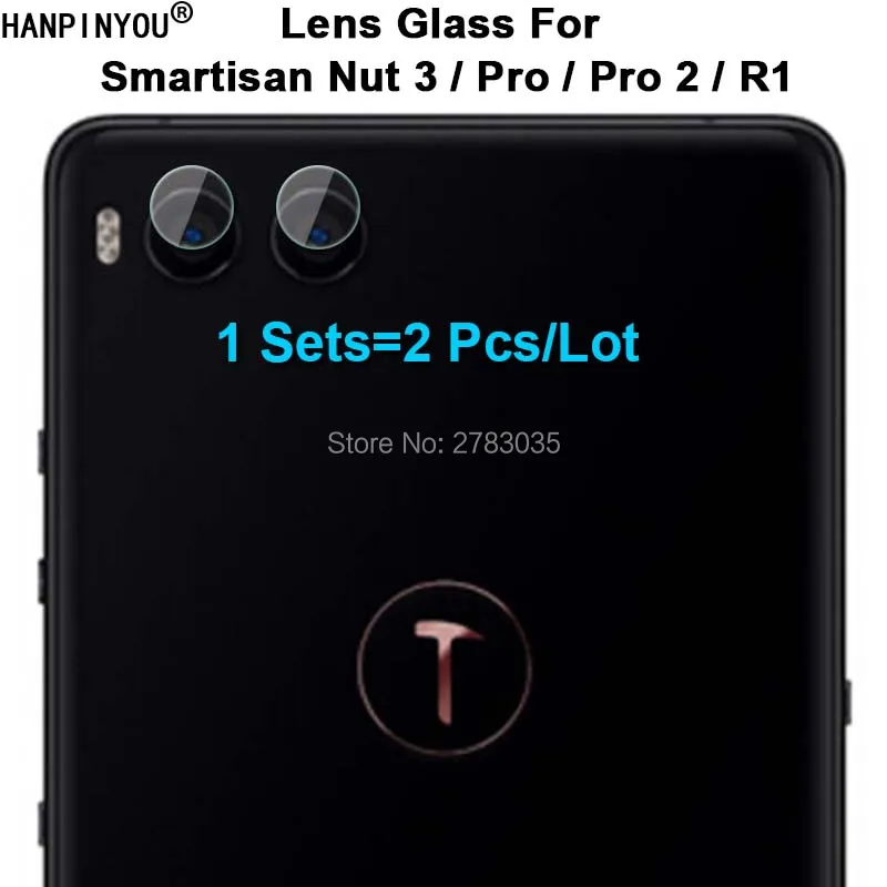 

For Smartisan Nut 3 U3 / R1 / Pro / Pro 2 Clear Ultra Slim Back Camera Lens Protector Rear Camera Lens Cover Tempered Glass Film