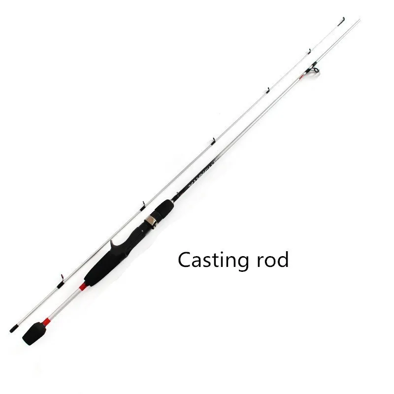 

2019 New arrive Spinning Rods 1.8m Ultralight Carbon Fishing Rod UL Power Casting Rod Lure Feeder Rod Fishing Pole 2 Sections