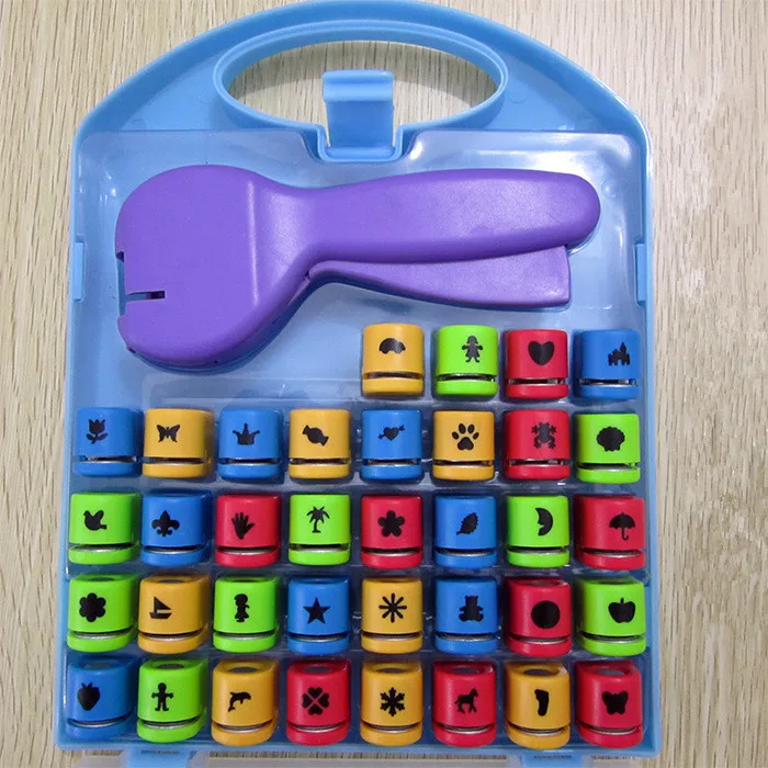 

Diy Hole Craft Paper Cutter Punch Photo Album Accessories, Labor-saving Handle Embossing Device Suit Office Binding Supplies