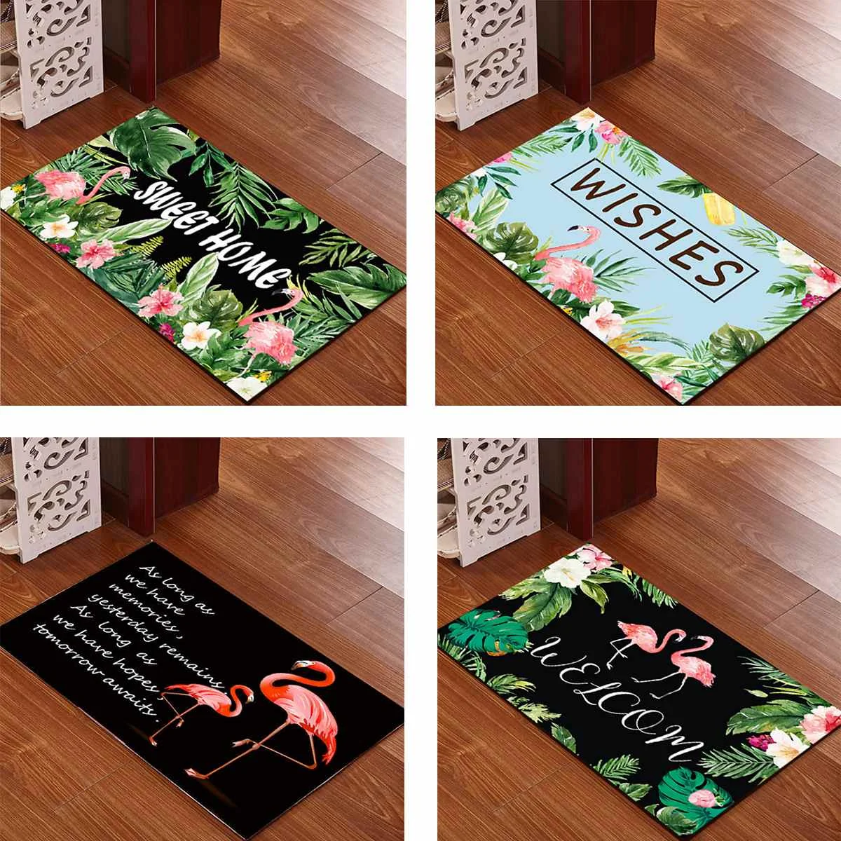 40x60cm Washable Anti-slip Flamingo Doormat Carpet Floor Rug Bath Mat Indoor Modern Home Mat for Front Door 40x60cm Washable Anti-slip Flamingo Doormat Carpet Floor Rug Bath Mat Indoor Modern Home Mat for Front Door
