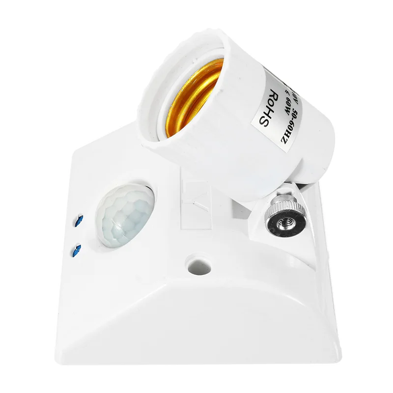 

1PC AC110-240V 60W E27 Bulb Socket PIR Motion Sensor Switch Sensors Electronic Components