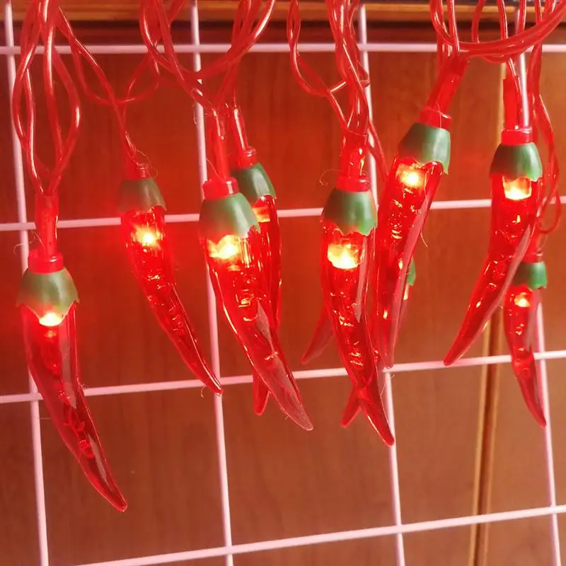 

3M 20LED Chili String Lights Outdoor Holiday Lightings Christmas Festival String Lamp