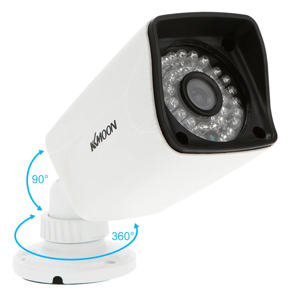 Камера видеонаблюдения KKmoon HD 1200TVL 1/3 дюйма CMOS 36 светодиодов|Камеры