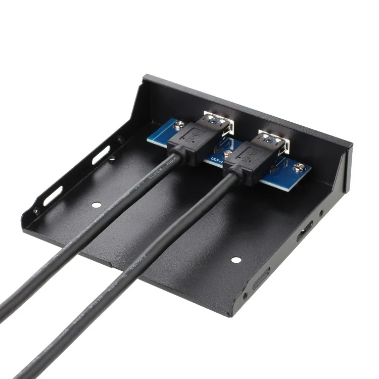 USB 3.0 اللوحة الأمامية خط الكمبيوتر قرص مرن المدمج في USB لوحة