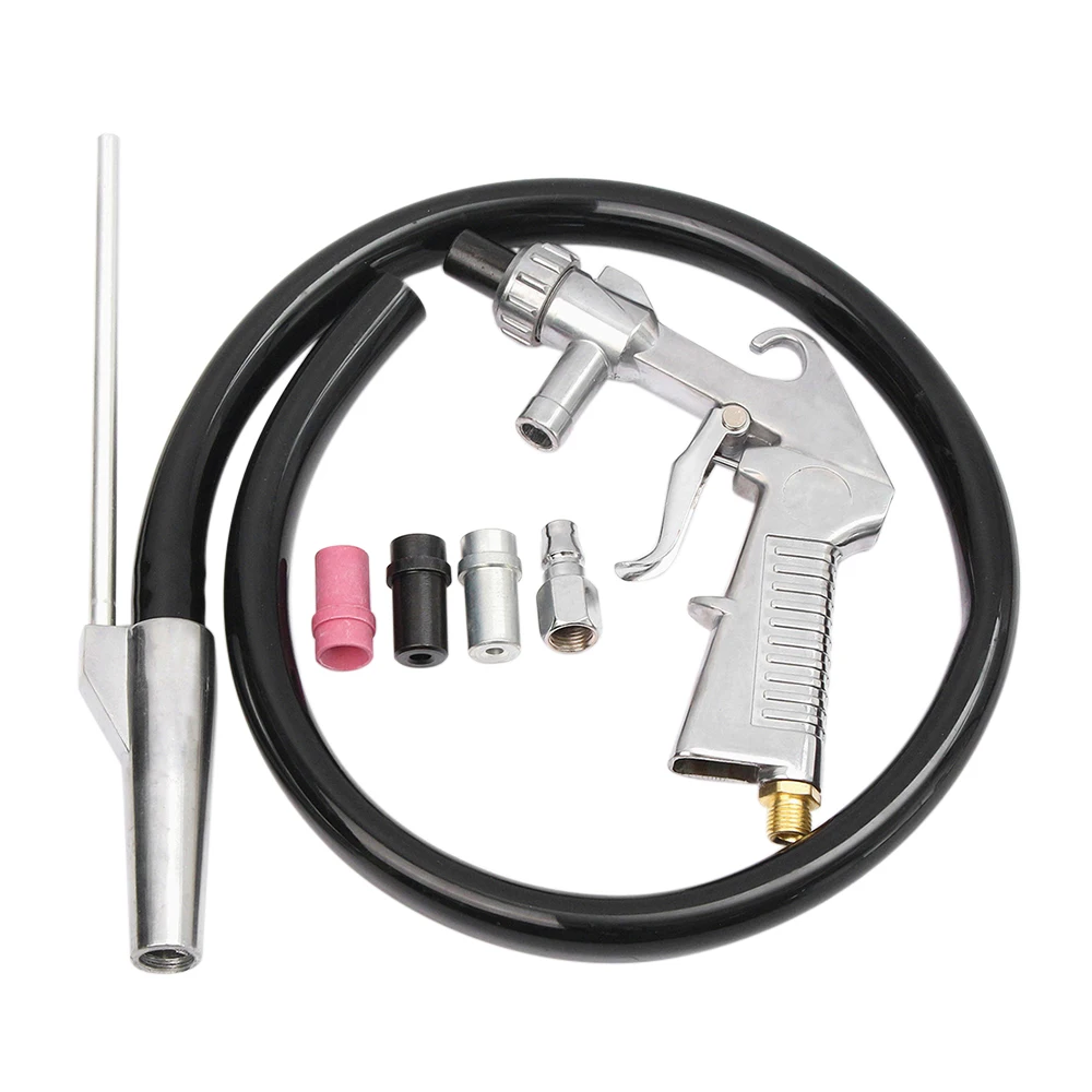

7pcs/set Air Sandblaster kit Sandblasting Blast Gun with Nozzles Power Tool Kit Industrial Washing Gun Karcher Guns auto Suit