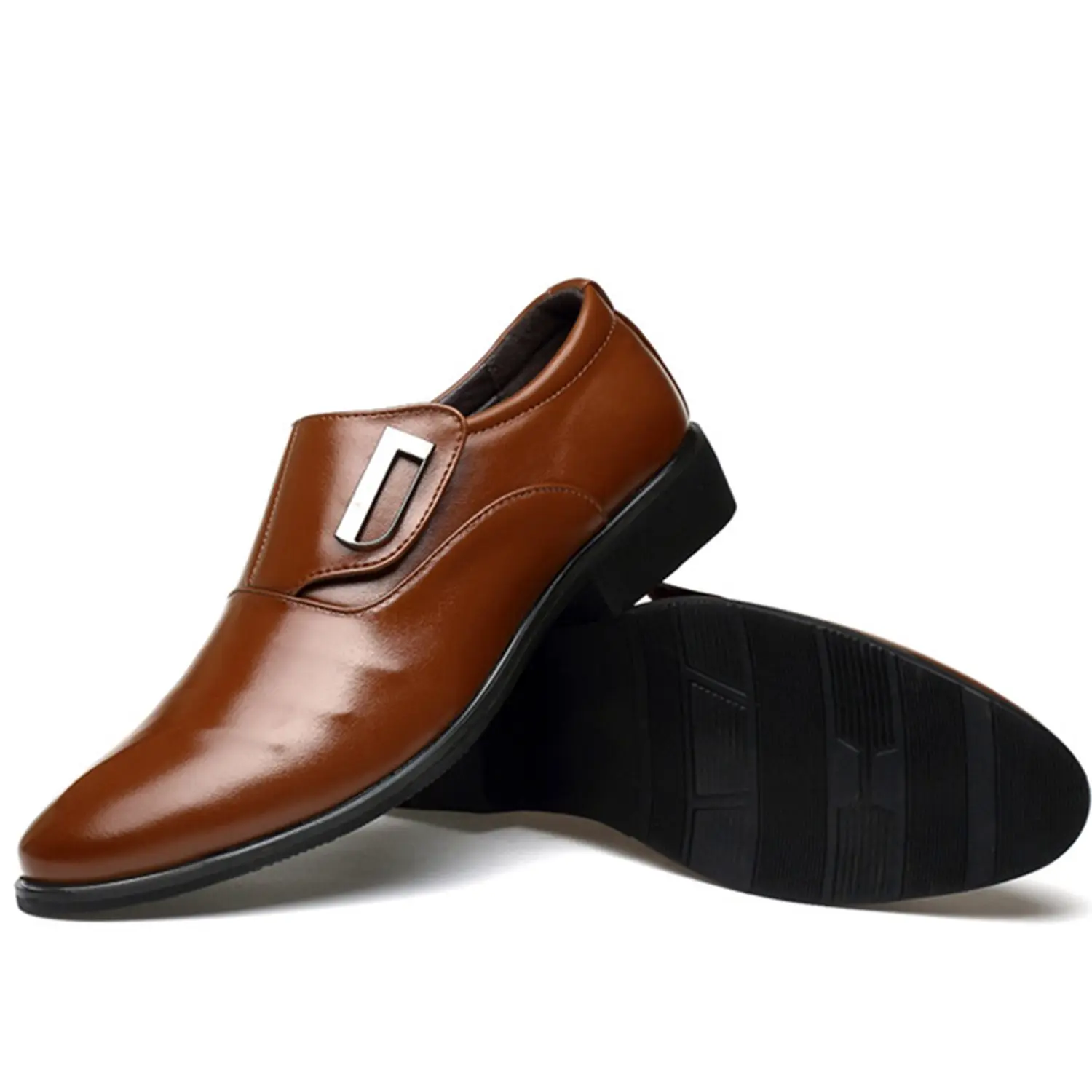 FGGS/Новинка; модная мужская обувь в британском стиле с острым носком; свадебные деловые кожаные модельные туфли; летние туфли на плоской подошве; мужские оксфорды; Ca