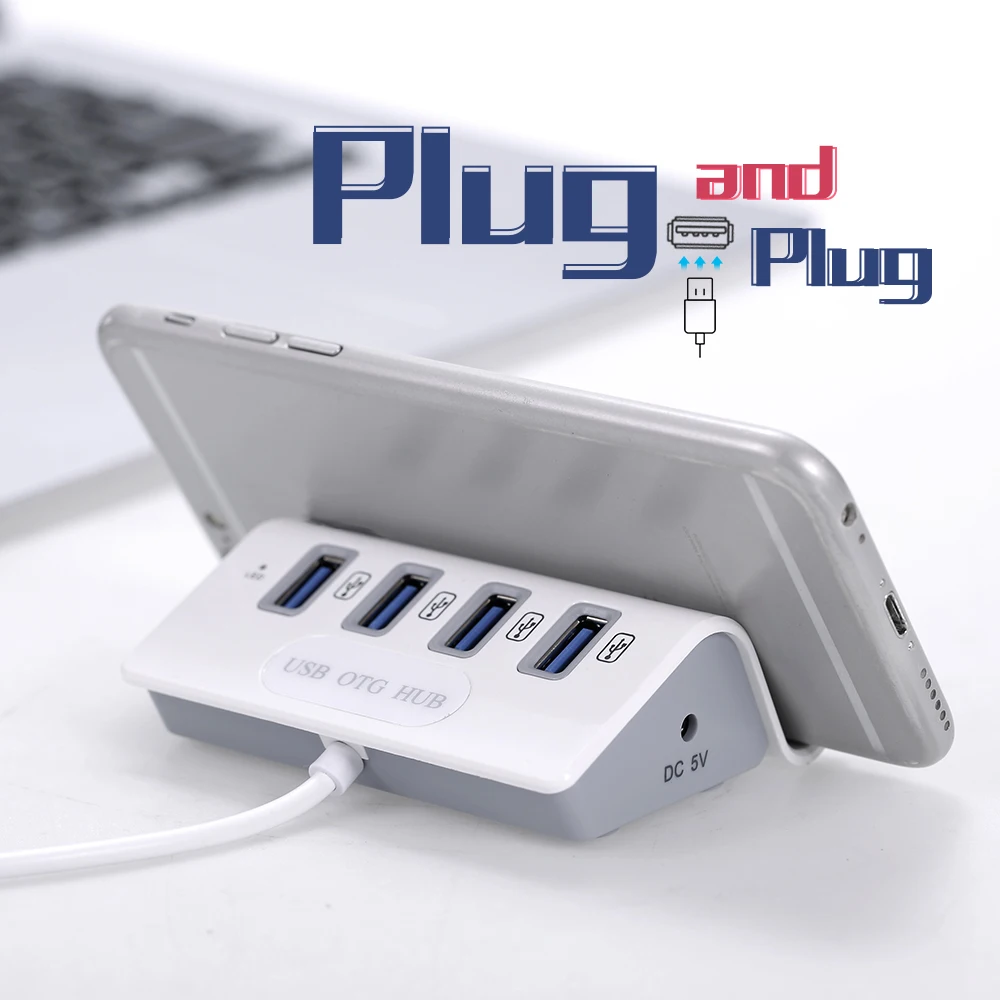 Концентратор типа C USB 3 1 с картридером 4 в концентратор c OTG 0 многофункциональный