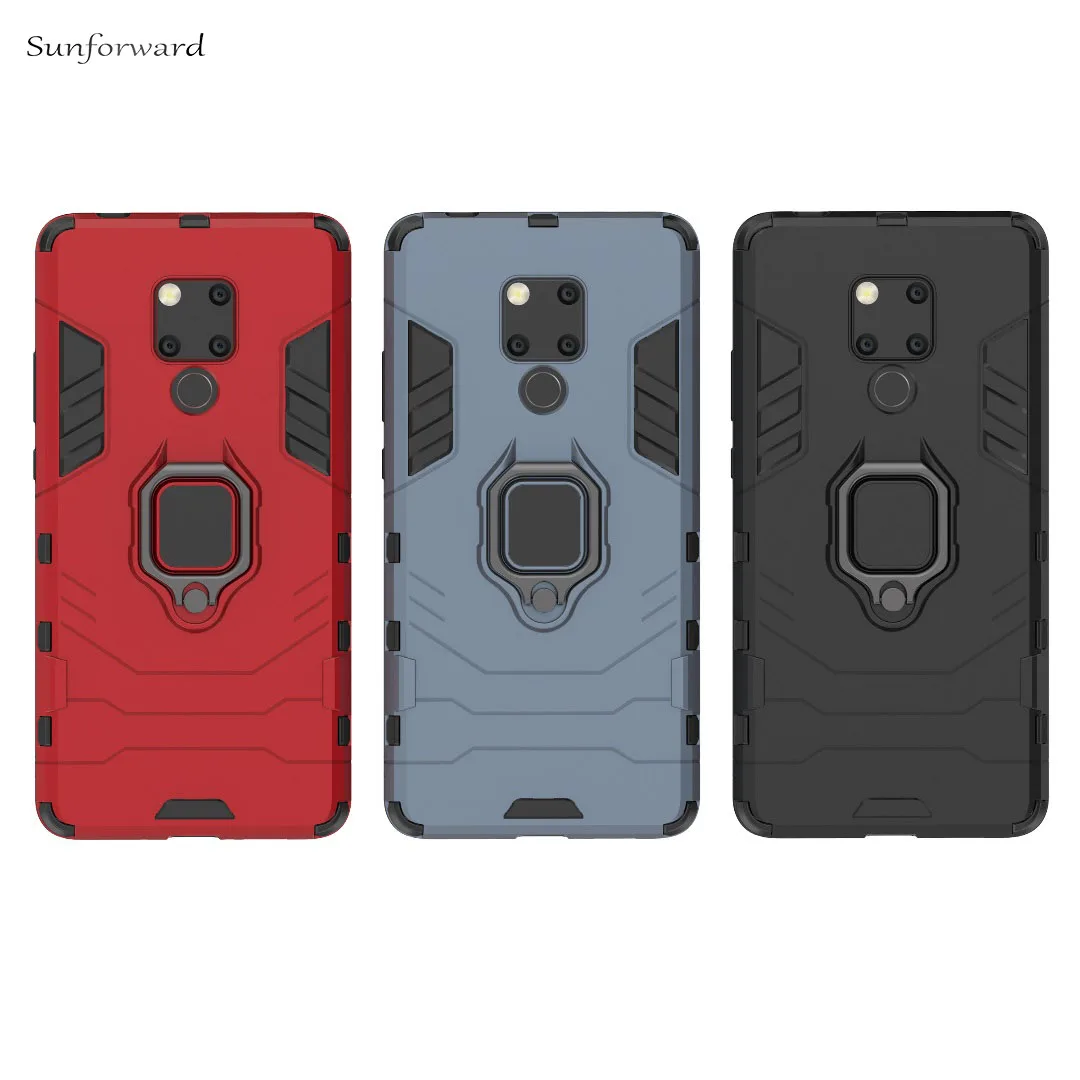 

Luxury Ring Stand Cases For Huawei Mate 20 Pro 20X Full Case For Huawei Y9 2019 Cover Nova 3i P Smart Plus Phone Fundas Coque