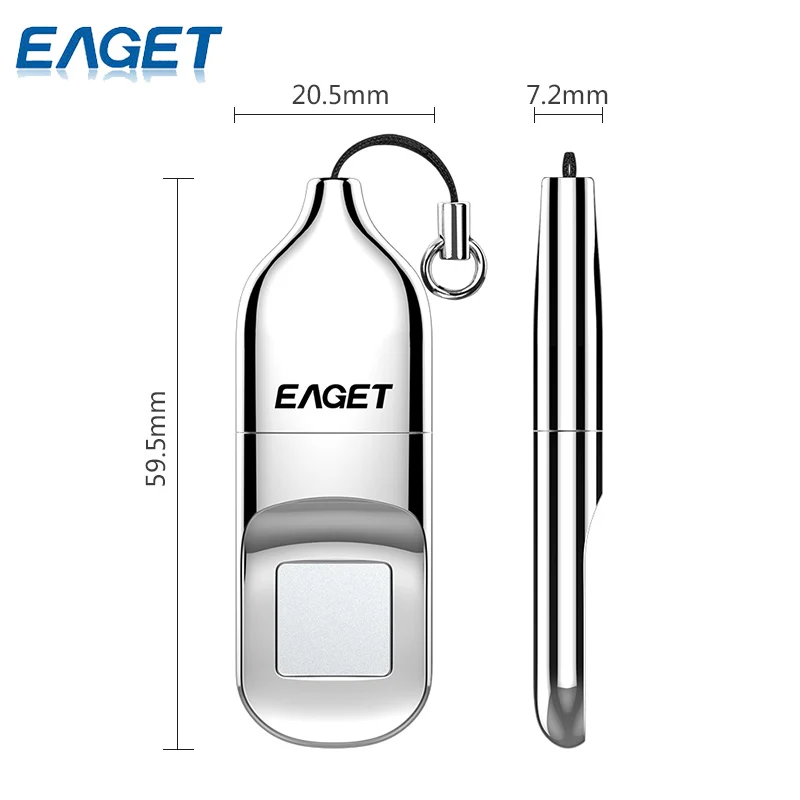 EAGET USB Flash Drive 64GB Pen Drive Fingerprint Encryption Pendrive 32GB USB Flash Disk Memory Stick Storage For Laptop PC EAGET USB Flash Drive 64GB Pen Drive Fingerprint Encryption Pendrive 32GB USB Flash Disk Memory Stick Storage For Laptop PC