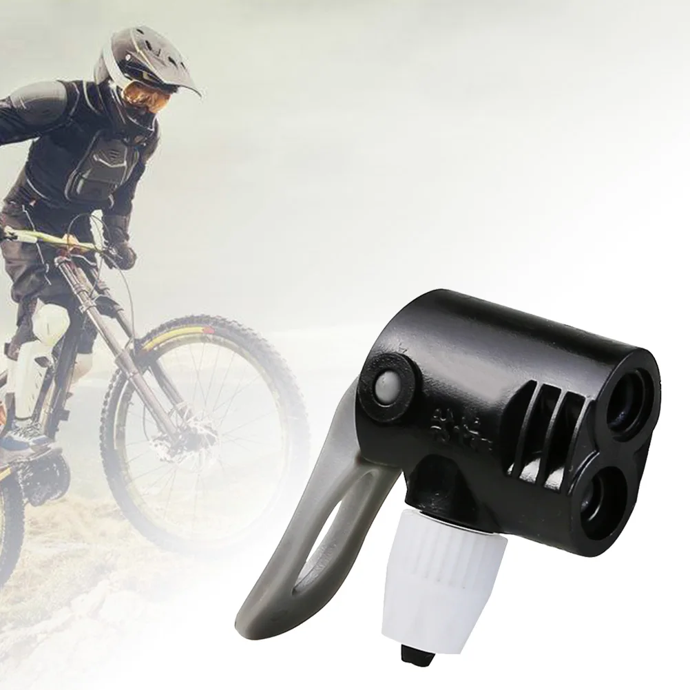 

1pc Pump Adapter Plastic Valve Adapter Valve Gas Nozzle Air Valve Head Converter For USA UK Plug Use For Bicycle Inflation Ball