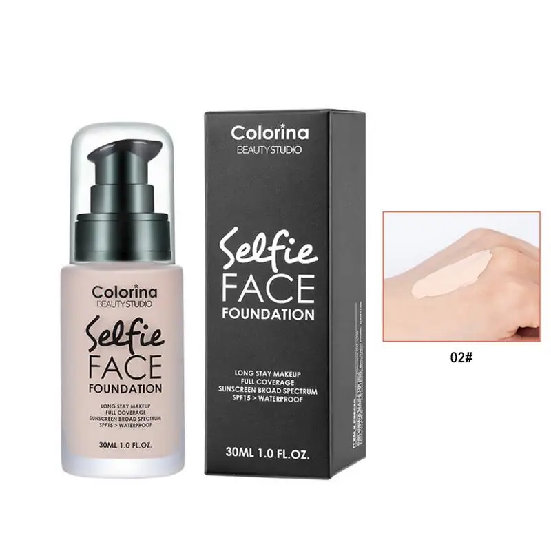 

For Colorina Pro-Artist Light Breathable Concealer Foundation Long-Lasting Makeup